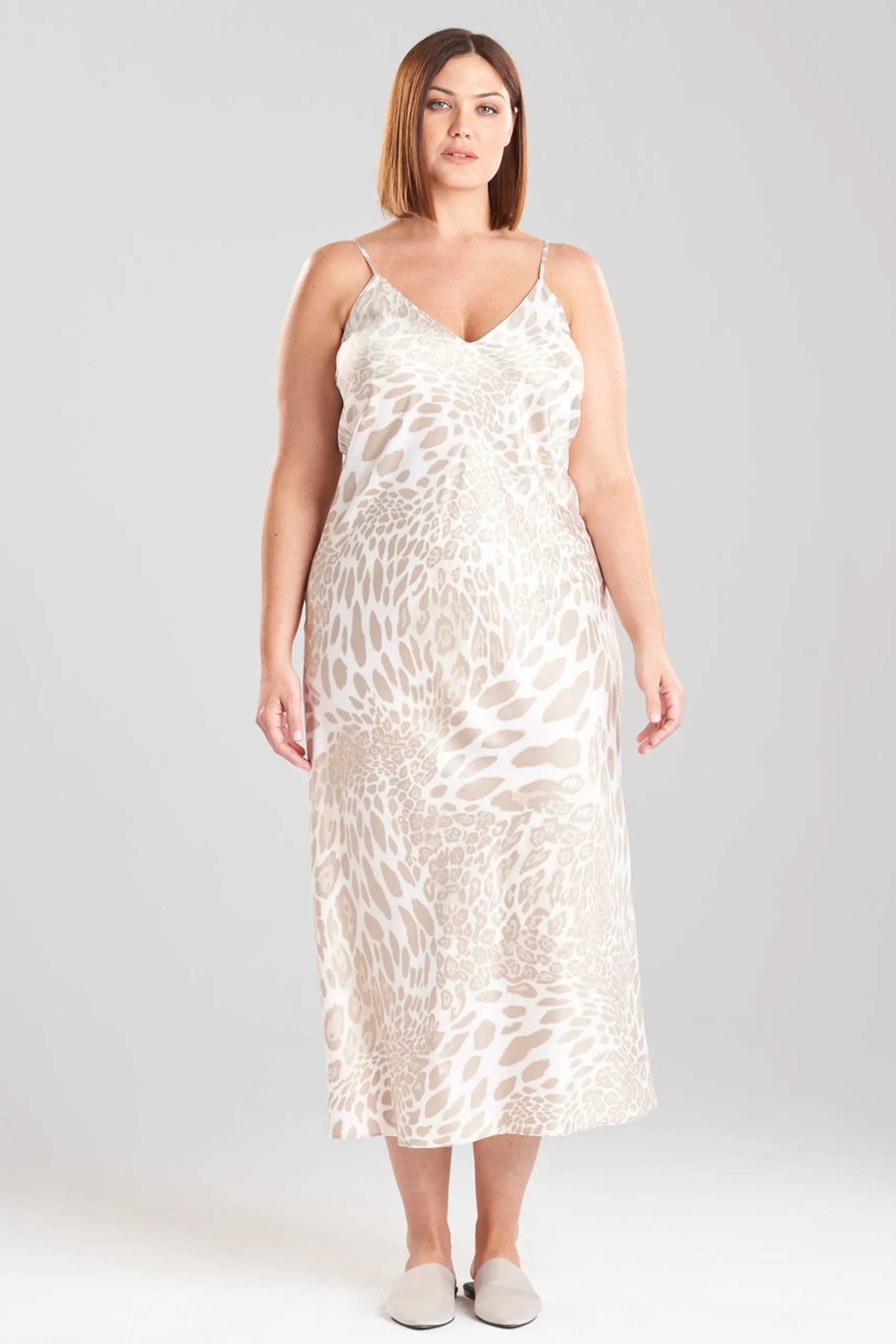 Natori Gowns-Luxe Leopard Gown