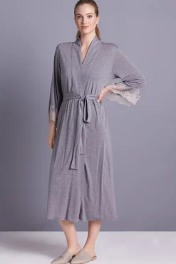 Natori Plus Sizes|Robes & Kimonos-Luxe Shangri-la TENCEL™ Robe