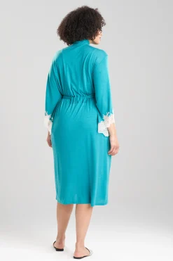 Natori Plus Sizes|Robes & Kimonos-Luxe Shangri-la TENCEL™ Robe