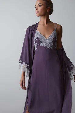 Natori Plus Sizes|Robes & Kimonos-Luxe Shangri-la TENCEL™ Robe