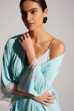 Natori Plus Sizes|Robes & Kimonos-Luxe Shangri-la TENCEL™ Robe
