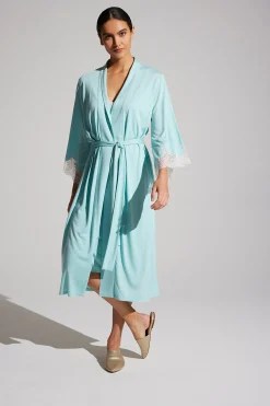 Natori Plus Sizes|Robes & Kimonos-Luxe Shangri-la TENCEL™ Robe