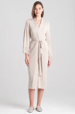 Natori Plus Sizes|Robes & Kimonos-Luxe Shangri-la TENCEL™ Robe