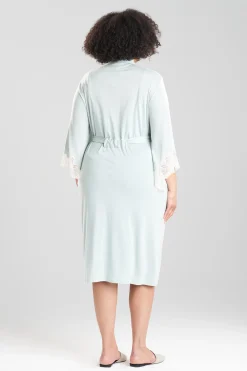 Natori Plus Sizes|Robes & Kimonos-Luxe Shangri-la TENCEL™ Robe