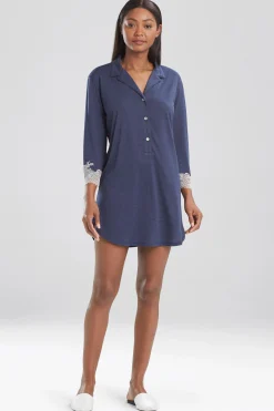 Natori Sleepshirts-Luxe Shangri-La TENCEL™ Sleepshirt