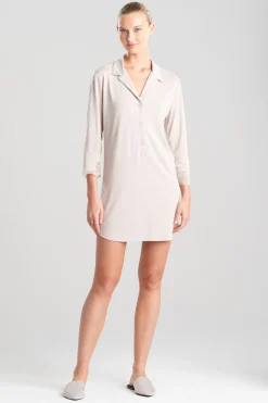 Natori Sleepshirts-Luxe Shangri-La TENCEL™ Sleepshirt