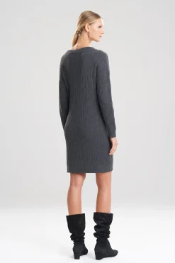 Natori Dresses|Knitwear-Mandalay Sweater Knit Dress