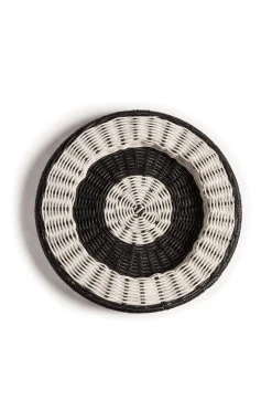 Natori Home Accents-Maranao Circular Stripe Tray