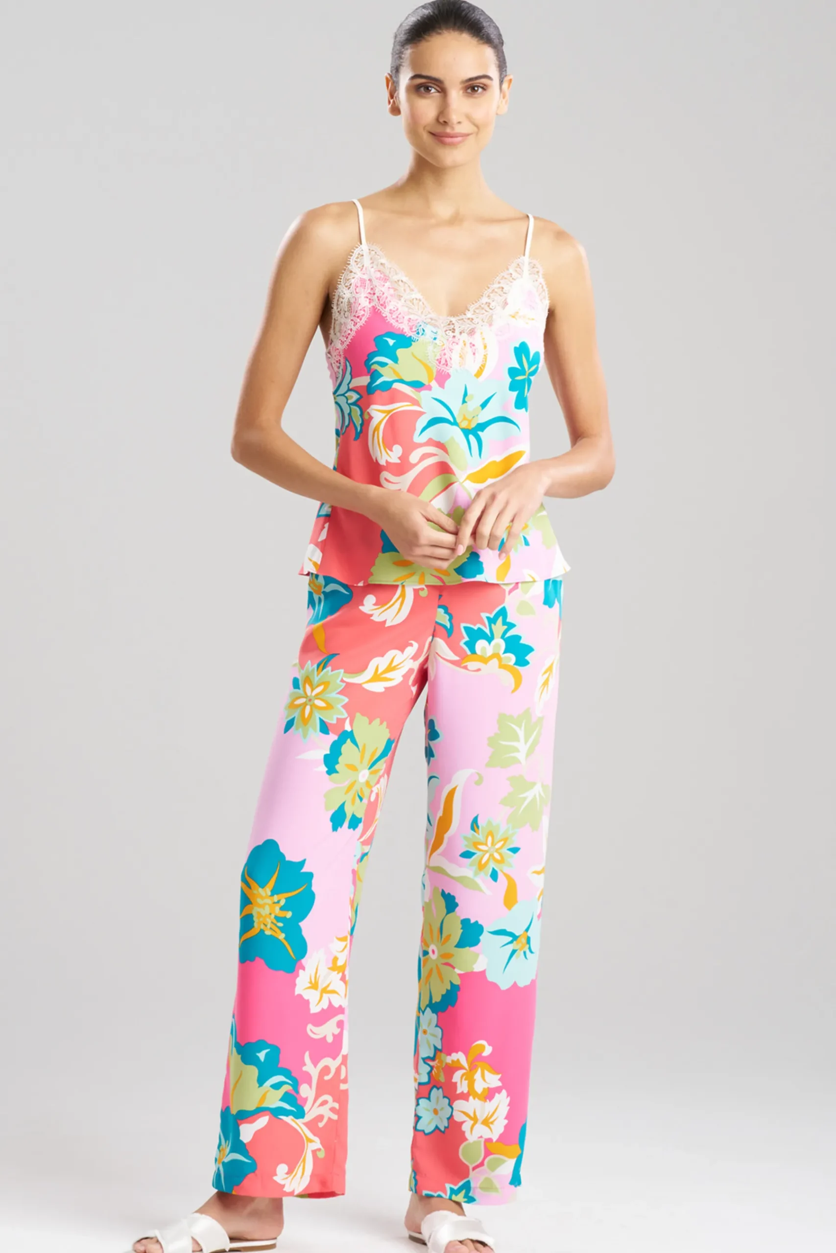 Natori Pajama Sets-Marbella Cami PJ