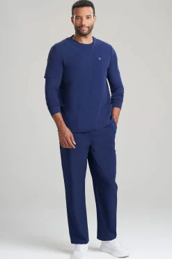 Natori Scrub Tops-Men's 3-Pocket V-Neck Scrub Top