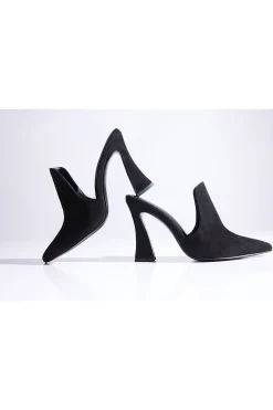 Natori Pumps-Minh Suede Heel Mule
