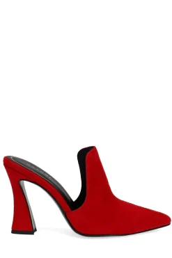 Natori Pumps-Minh Suede Heel Mule