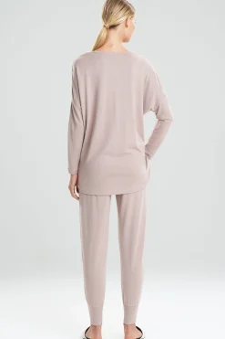 Natori Pajama Tops-Mirage Cocoon Top