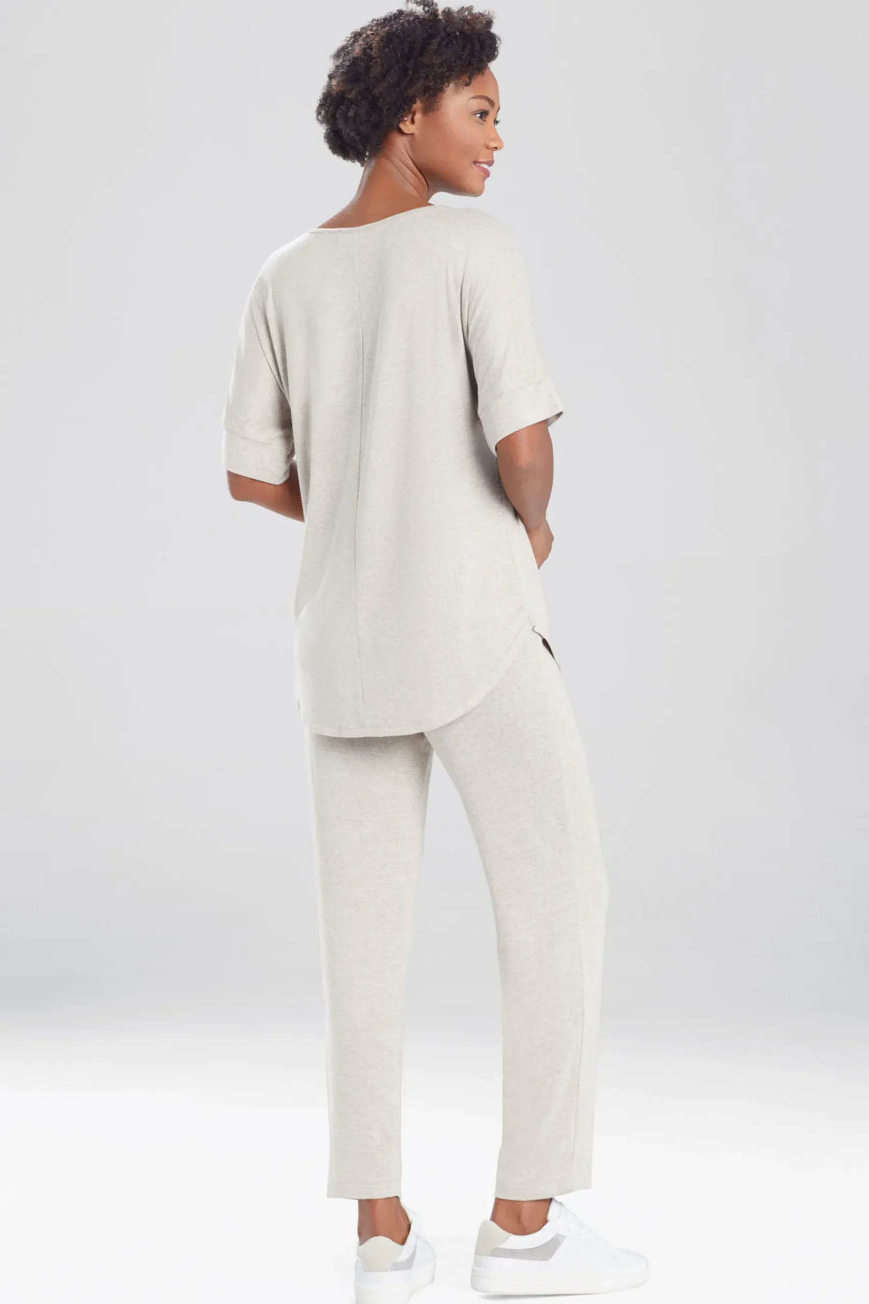 Natori Pajama Tops|Lounge Tops-Mirage Short Sleeve Top