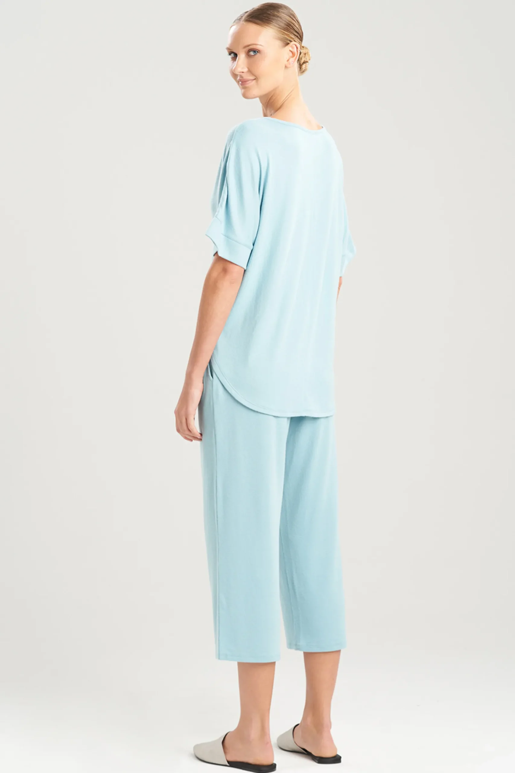 Natori Pajama Tops|Lounge Tops-Mirage Short Sleeve Top