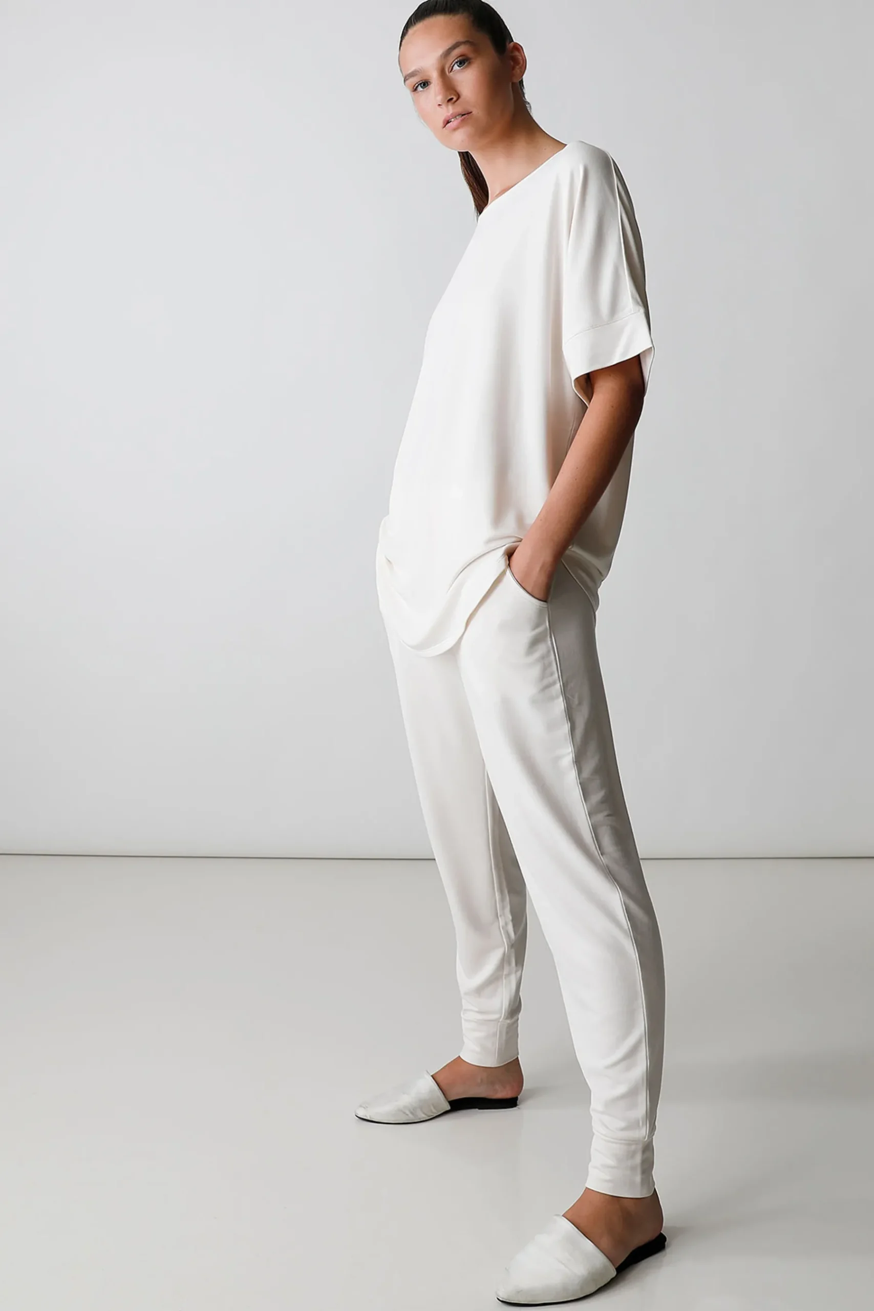 Natori Pajama Tops|Lounge Tops-Mirage Short Sleeve Top