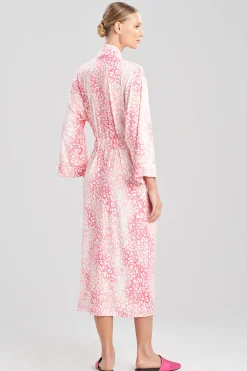 Natori Robes & Kimonos-Misty Leopard Cozy Knit Robe