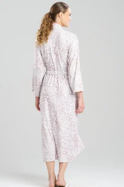 Natori Robes & Kimonos-Misty Leopard Cozy Knit Robe