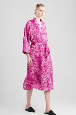 Natori Robes & Kimonos|Bridesmaid Pajamas & Robes-Misty Leopard Robe