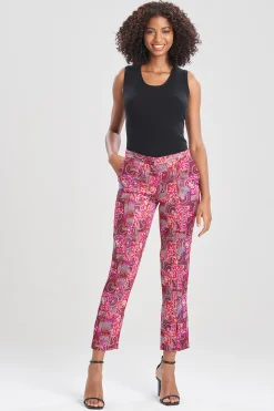 Natori Pants, Skirts & Shorts-Mosaic Jacquard Pants