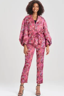 Natori Jackets & Outerwear-Mosaic Jacquard Topper