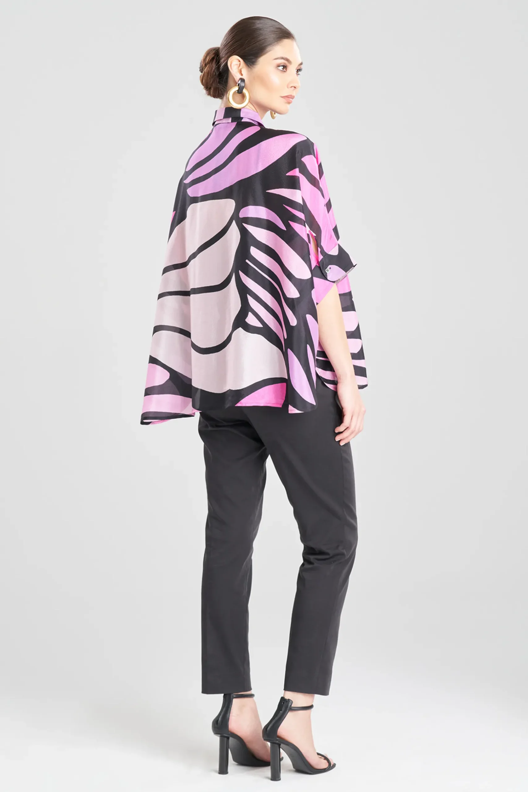 Natori Tops, Shirts & Tunics-Nagashi Obi Silk Top