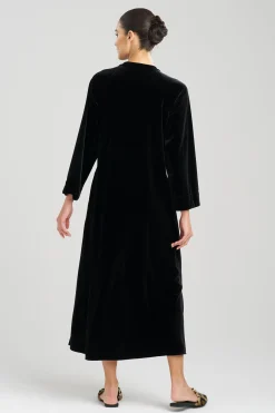 Natori Plus Sizes|Loungers-Natalie Mandarin Zip Lounger