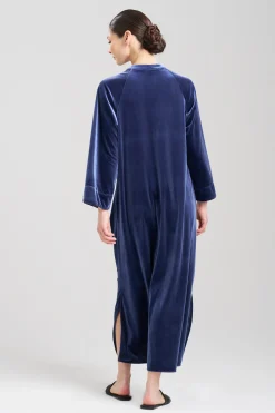 Natori Plus Sizes|Loungers-Natalie Mandarin Zip Lounger