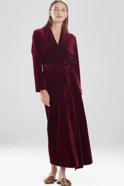 Natori Plus Sizes|Robes & Kimonos-Natalie Velvet Robe