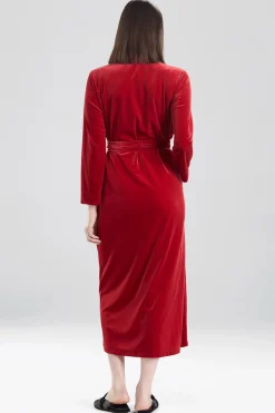 Natori Plus Sizes|Robes & Kimonos-Natalie Velvet Robe