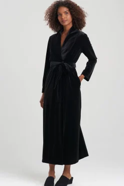 Natori Plus Sizes|Robes & Kimonos-Natalie Velvet Robe