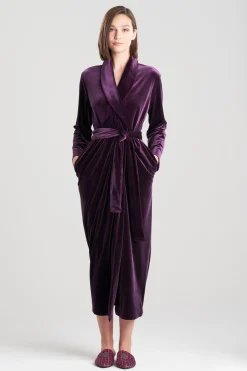 Natori Plus Sizes|Robes & Kimonos-Natalie Velvet Robe