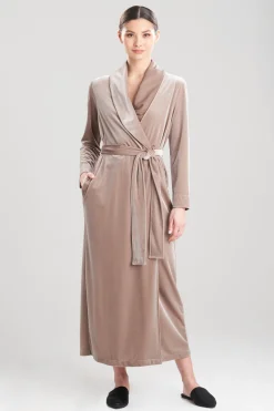 Natori Plus Sizes|Robes & Kimonos-Natalie Velvet Robe