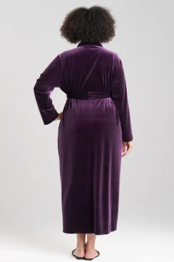 Natori Plus Sizes|Robes & Kimonos-Natalie Velvet Robe