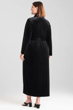 Natori Plus Sizes|Robes & Kimonos-Natalie Velvet Robe
