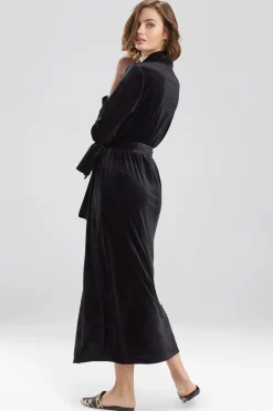 Natori Plus Sizes|Robes & Kimonos-Natalie Velvet Robe