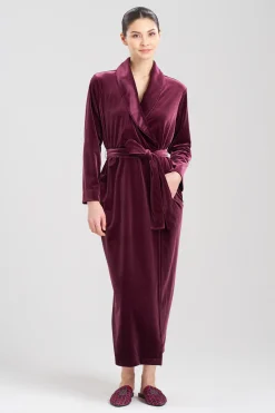 Natori Plus Sizes|Robes & Kimonos-Natalie Velvet Robe