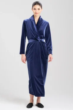Natori Plus Sizes|Robes & Kimonos-Natalie Velvet Robe