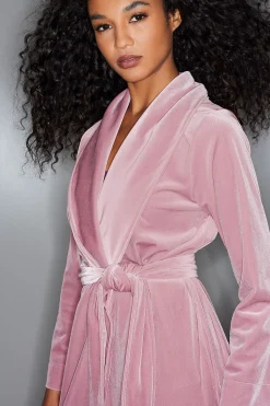 Natori Plus Sizes|Robes & Kimonos-Natalie Velvet Robe