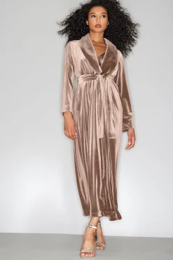 Natori Plus Sizes|Robes & Kimonos-Natalie Velvet Robe