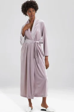 Natori Plus Sizes|Robes & Kimonos-Natalie Velvet Robe