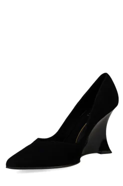Natori Pumps-Nori Suede Wedge Pump