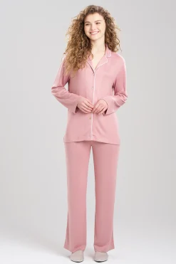 Natori Pajama Sets-Oasis Notch PJ