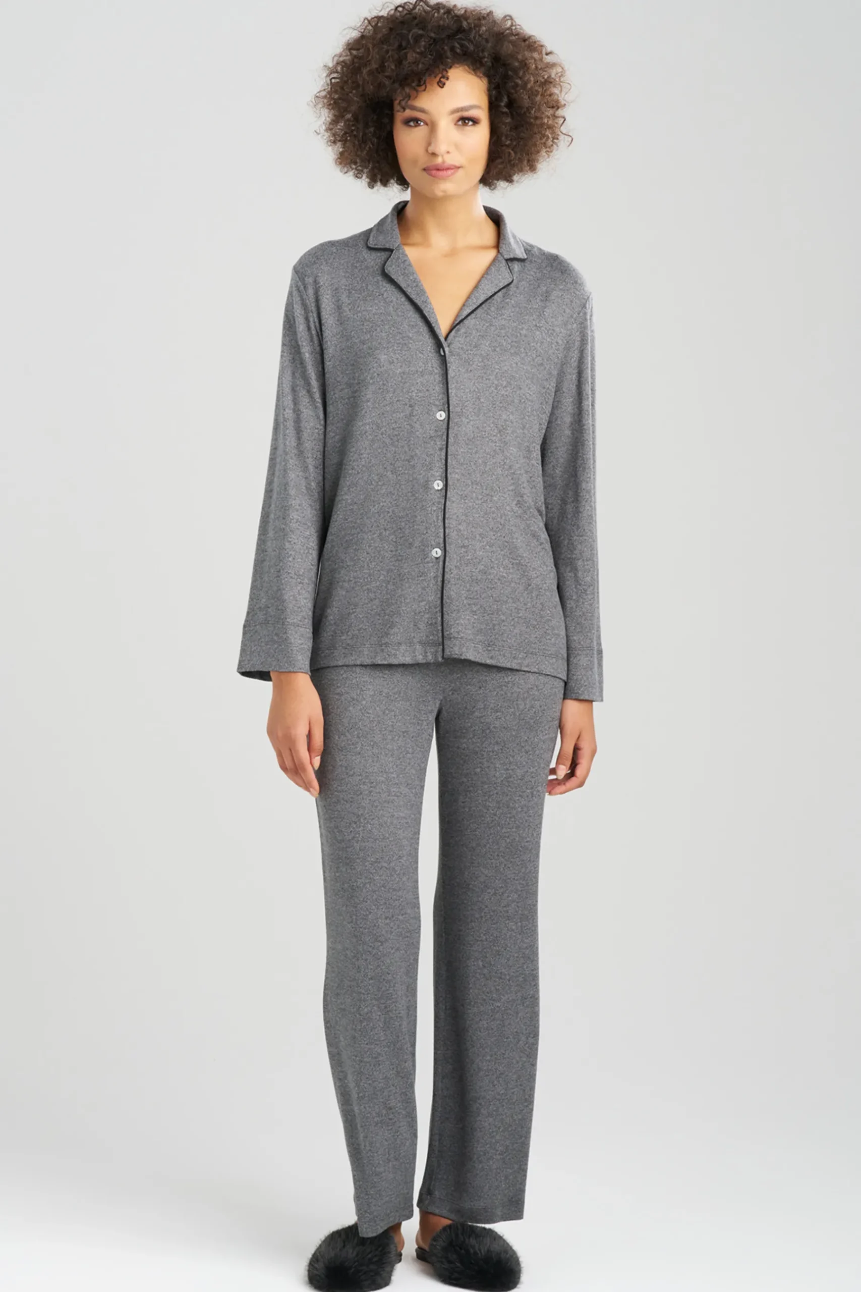 Natori Pajama Sets-Oasis Notch PJ