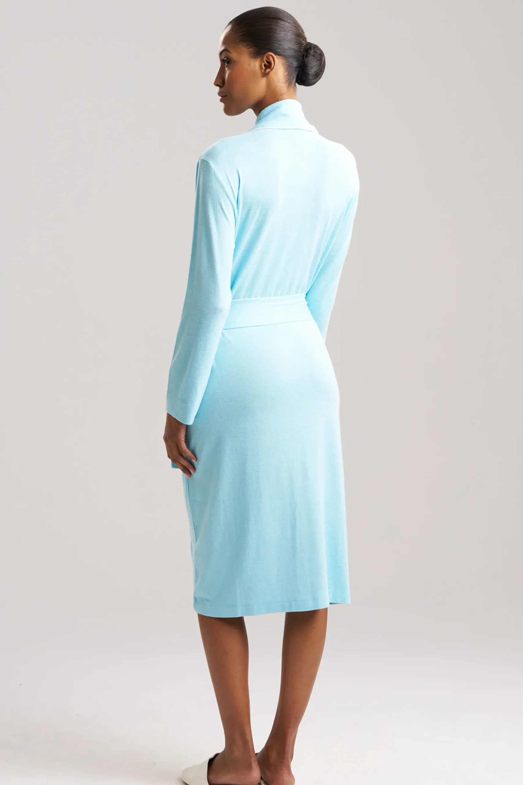 Natori Robes & Kimonos-Oasis Piped Collar Robe