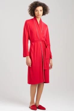 Natori Robes & Kimonos-Oasis Piped Collar Robe
