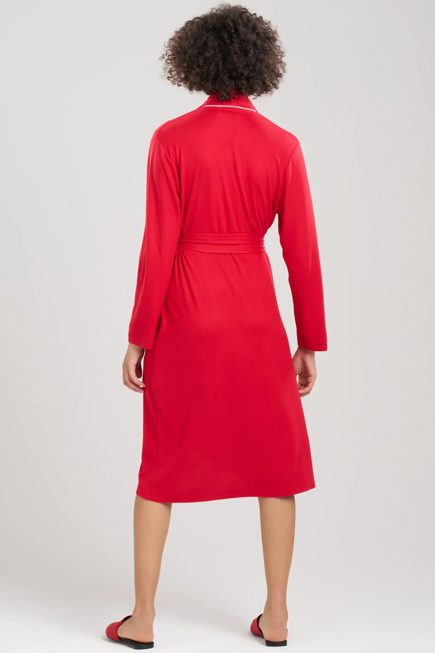 Natori Robes & Kimonos-Oasis Piped Collar Robe