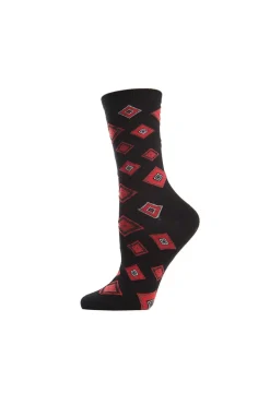 Natori Socks-Obi Crew Socks
