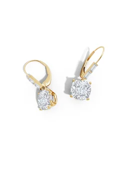 Natori Earrings|Orient Express-Orient Express Lab-Grown 14K Gold Cushion Diamond Earrings