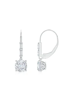 Natori Earrings|Orient Express-Orient Express Lab-Grown 14K Gold Cushion Diamond Earrings